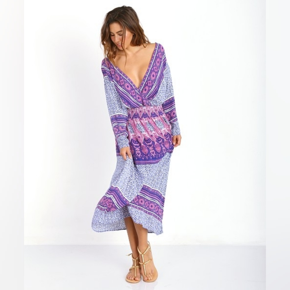 Free People She's A Lady Dress‎ Royal
